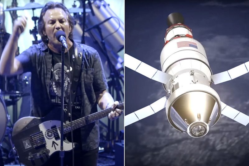 Eddie Vedder teams up with NASA for the video to his latest single "invincible".