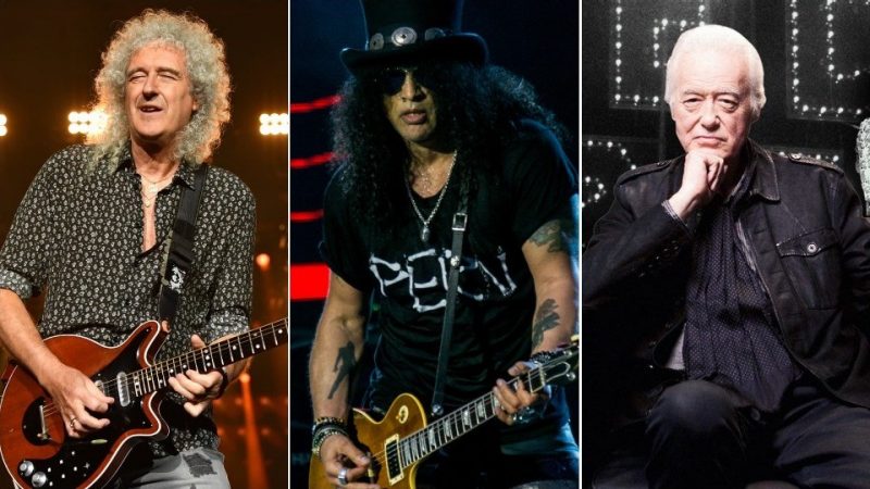The day Slash was intimidated by Jimmy Page and Brian May!