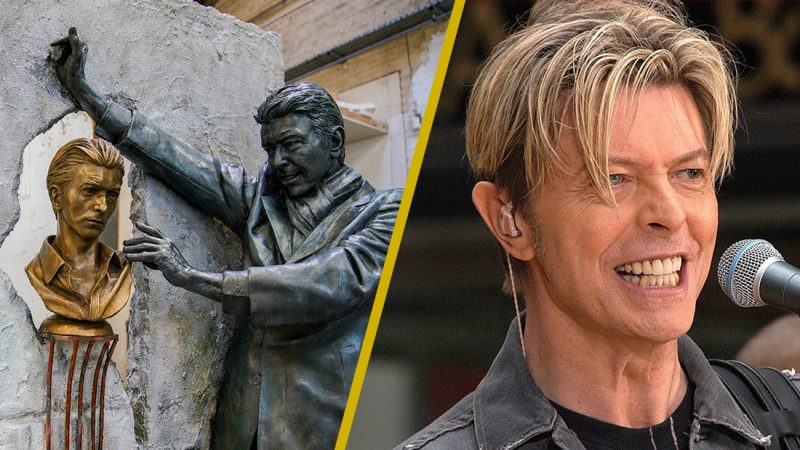 David Bowie honoured with new statue in Liverpool
