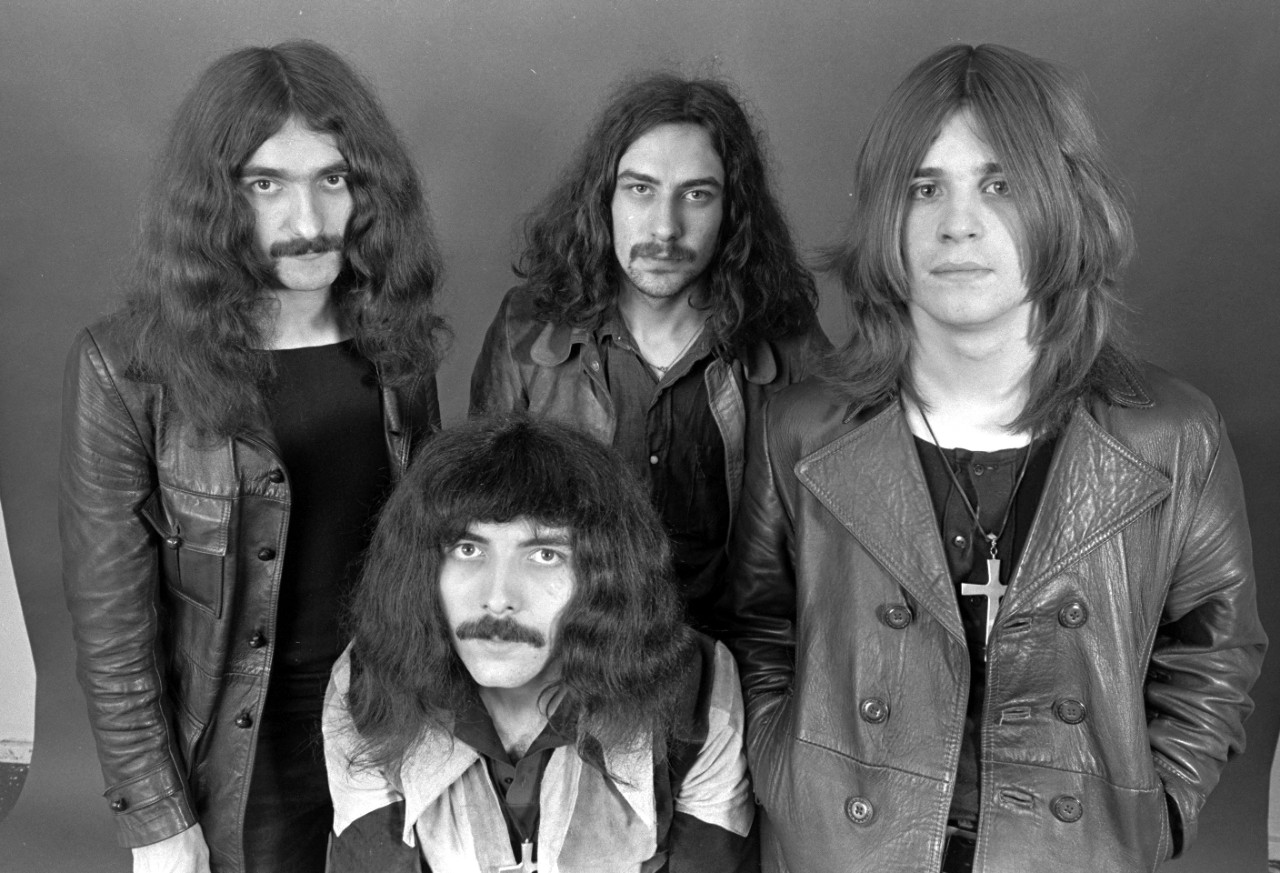 Black Sabbath, 1970: Geezer Butler, Tony Iommi, Bill Ward, Ozzy Osbourne in , (Photo by Chris Walter/WireImage)