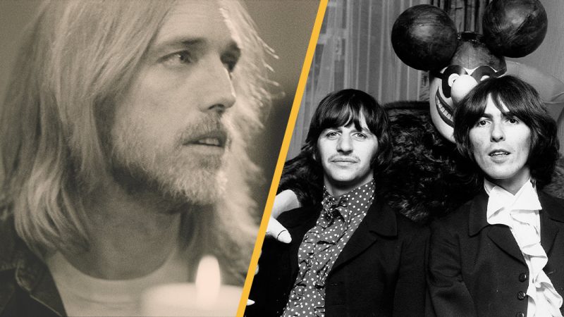 Tom Petty said meeting George Harrison and Ringo Starr for the first time was 'scary'