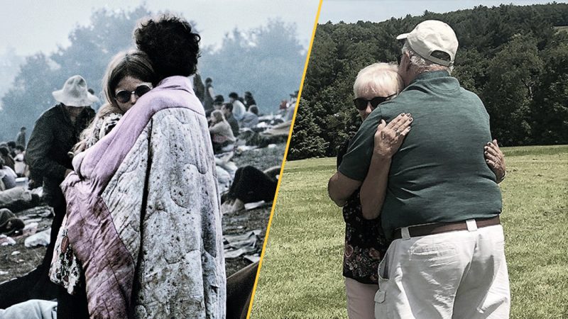 Couple on the iconic Woodstock album cover is still together today