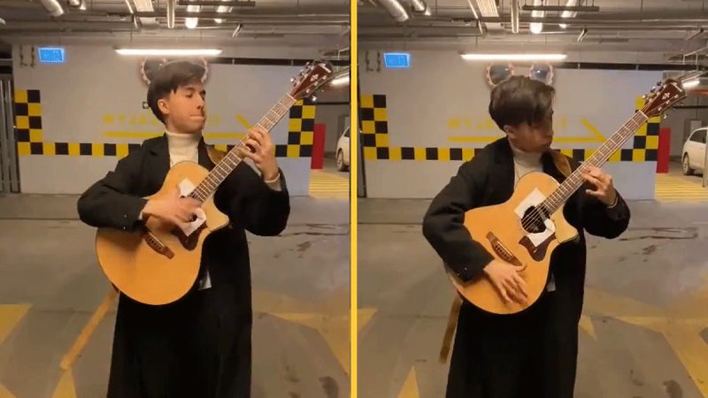 WATCH: Polish guitarist performs the most incredible 'Kashmir' cover just with one acoustic guitar