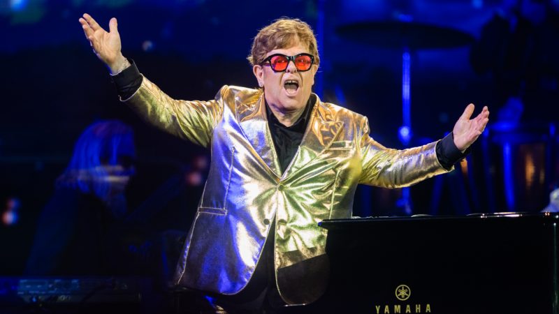 Sir Elton John's epic Glastonbury set causes huge spike in Spotify streams