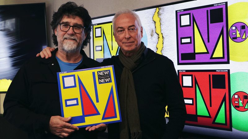 Eddie Rayner explains the difference in sound listening to Split Enz's 'True Colours' on Spotify and vinyl